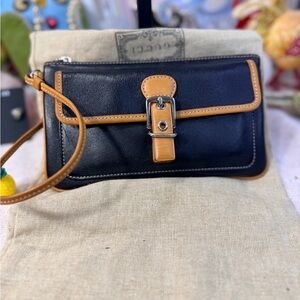 Coach Soho Leather Wristlet